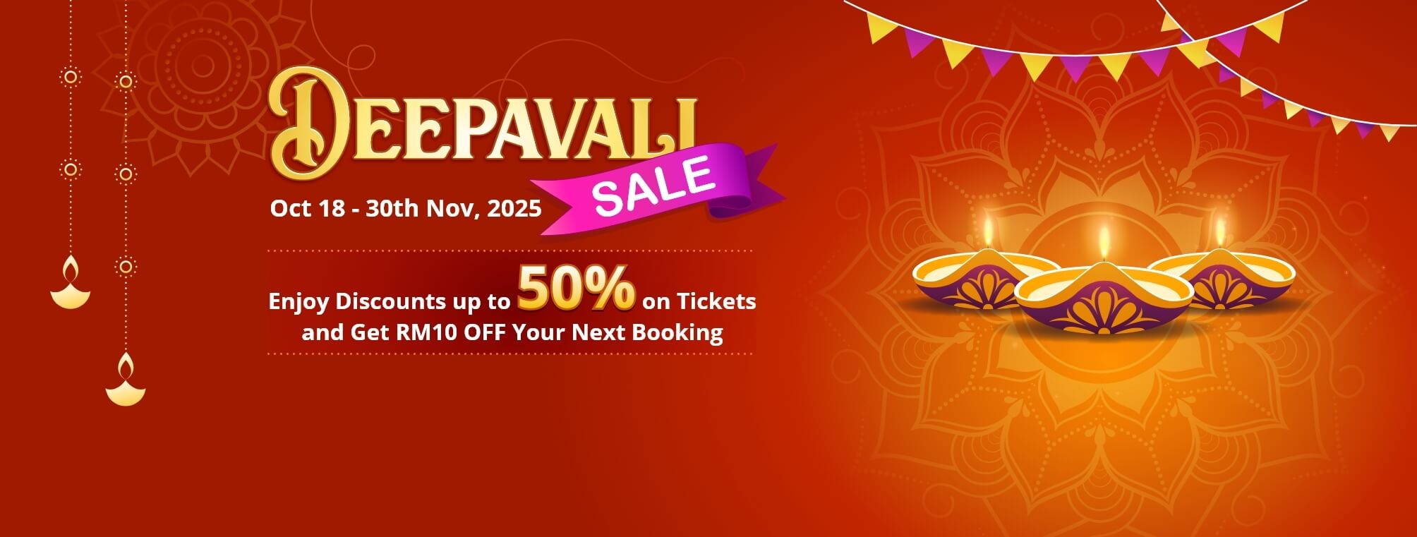 Transnasional Deepavali Sale Up to 50% OFF